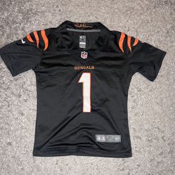 Kids NFL Ja’marr Chase black player jersy