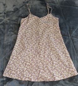 Papaya Mini Floral Dress