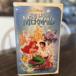 Original VHS Cover The Little Mermaid A Walt Disney Classic