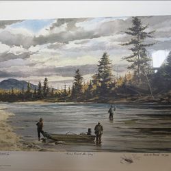 John Robert White “First Fish of the Day” Print 