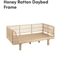 2 Rattan Daybeds, Twin Sized. 