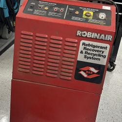 ROBINAIR REFRIGERANT RECOVERY & RECYCLING SYSTEM