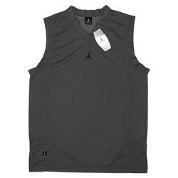 Vintage Jordan Jumpman Tank Top Shirt Mens XL Gray Nike Air Sleeveless Y2K BNWT!