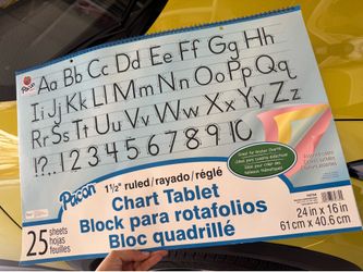 Large Chart Tablet