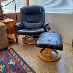 Chair & Ottoman 