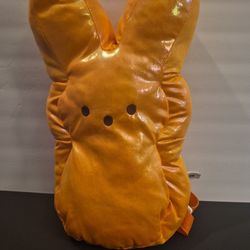 New! PEEPS Plush Orange Backpack