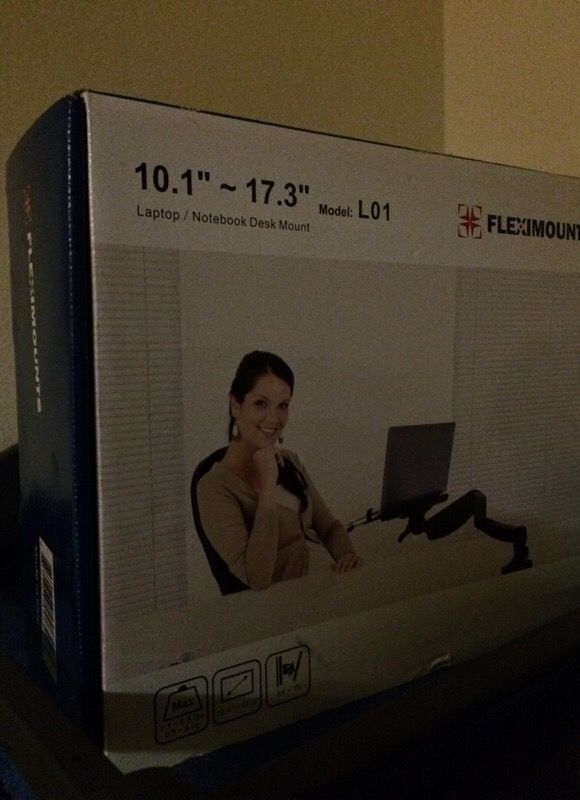 Laptop notebook desk mount