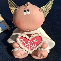 Valentines Angel Cheeks Guardian Angel.