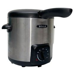 Bella 13769 0.9L Stainless Steel Deep Fryer Used In Good Condition Without Box