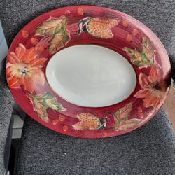 Italian Desegno Handcrafted Platter