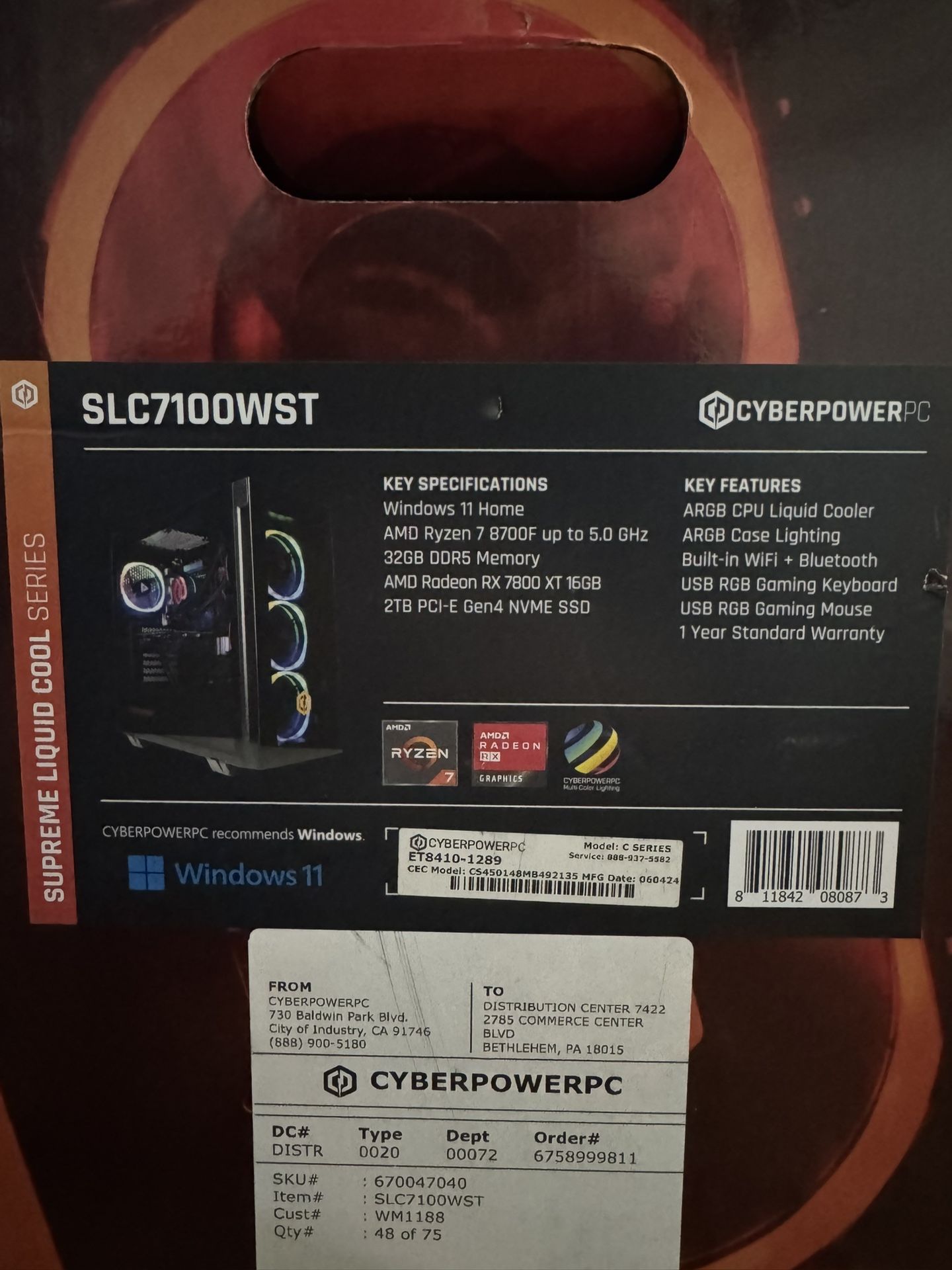 High End Gaming PC Prebuilt