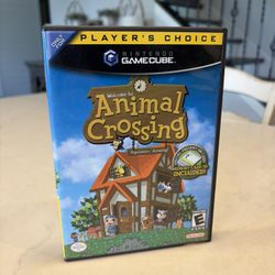 Animal Crossing Nintendo GameCube CIB Memory Card Manual Game Minty Clean! ✨