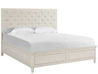 Birchaven Willow/Bilma Natural King Panel Upholstered Storage Bed