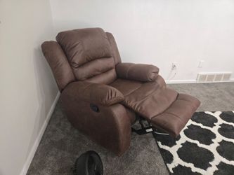 Couch & recliner (2 yrs old)