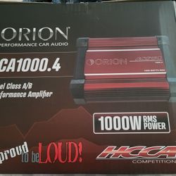 ORION HCCA AMPLIFIER 