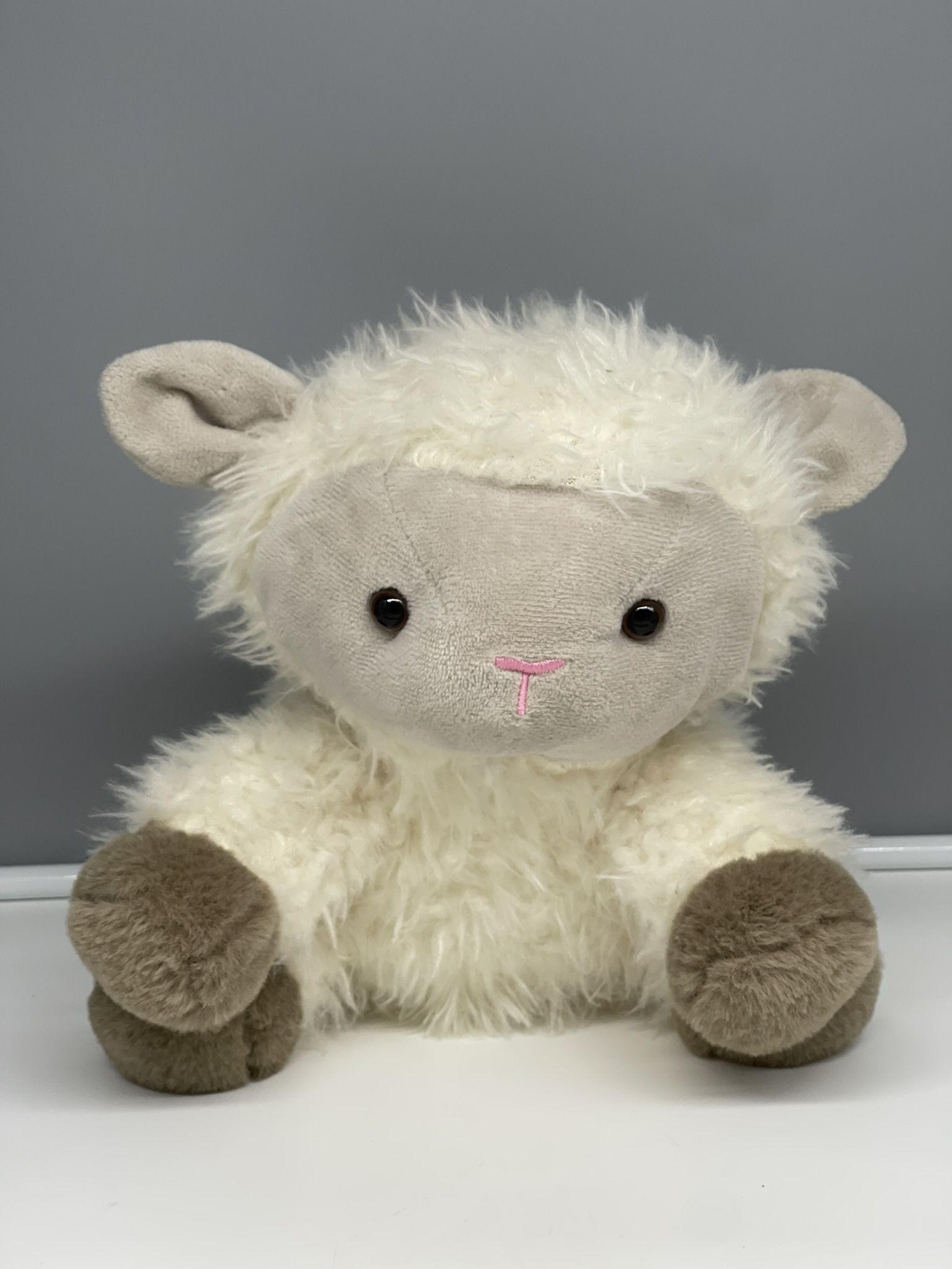 Target Animal Adventure Fuzzy Lamb Plush 10 Inch 2022 Stuffed Toy Lamb Retired