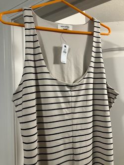 Banana Republic Striped Maxi Dress – Large – New With Tags