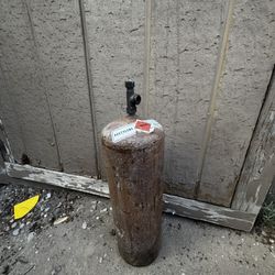 (B)  Size Acetylene Tank