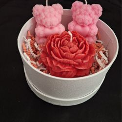 Valentine's Day Scented Candle Gift Set