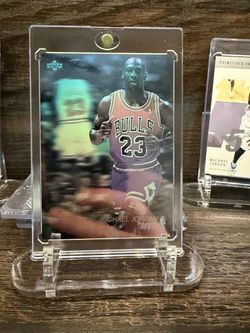 Michael Jordan 1991-92 Upper Deck MVP Hologram Card