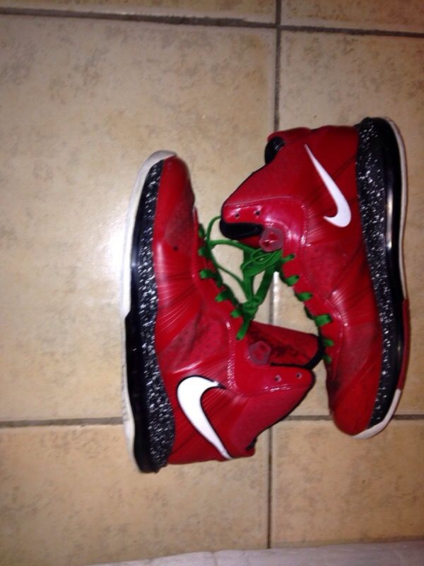 Christmas Lebron 8s