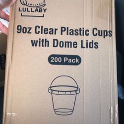 9oz Clear Cups 
