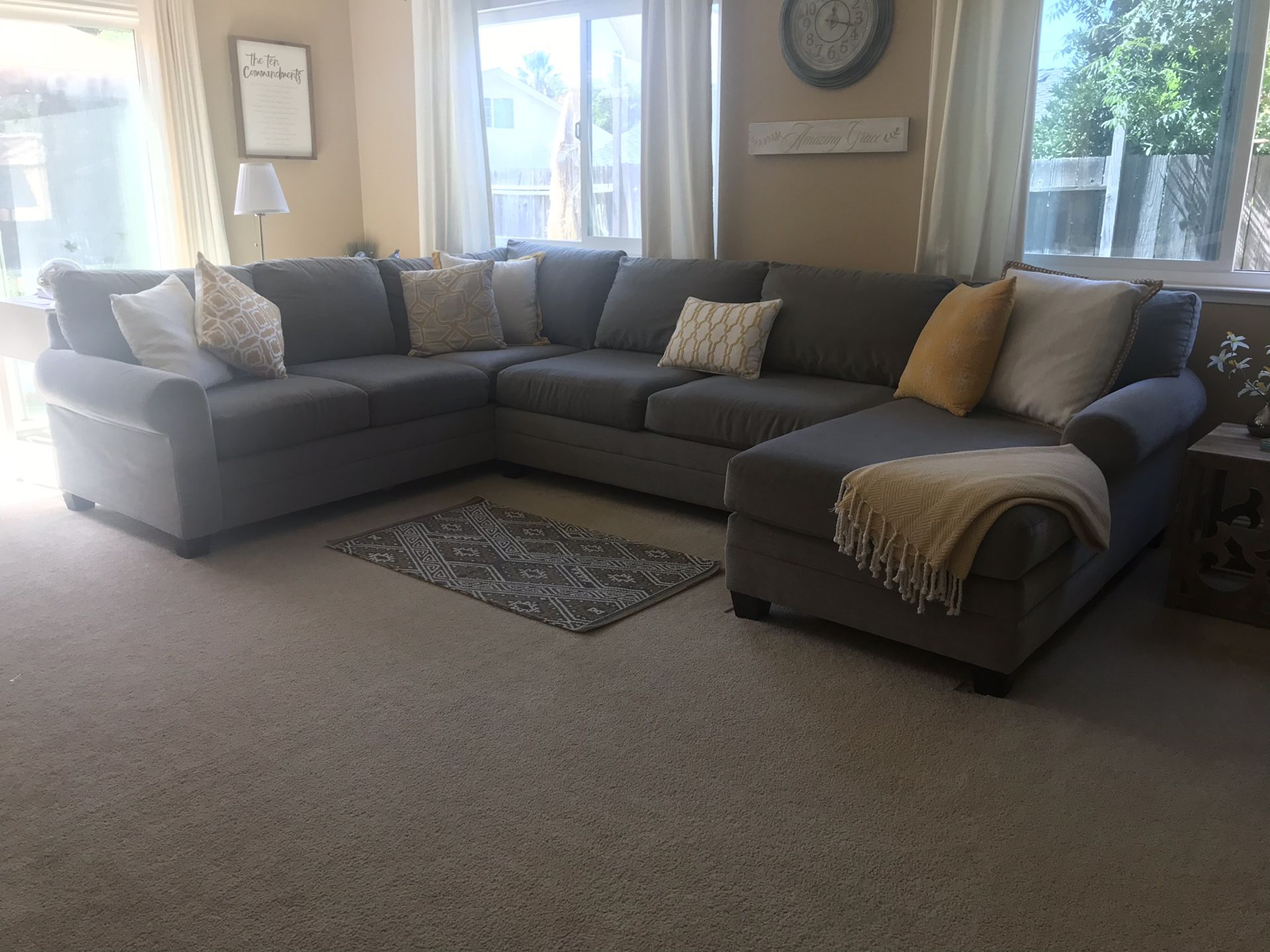 Bassett Custom U-Shaped Sectional