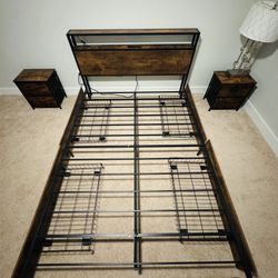 Life Zone Queen Bed Frame , Queen