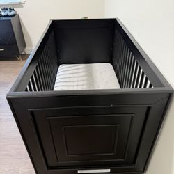 Baby Crib With Mattress