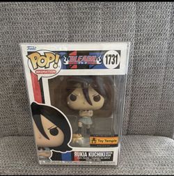 Funko Pop! Animation Bleach Rukia Kuchiki w/ Kon #1731 Vinyl Toy Temple EXC