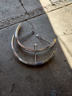 Nice Chrome Bike Fenders