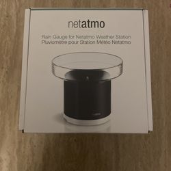 Netatmo / Rain Gauge Both Worth Over $100