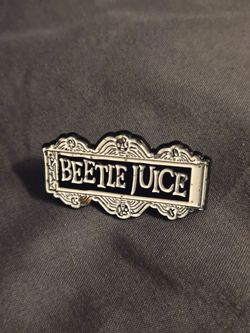 Beetlejuice Enamel Pin