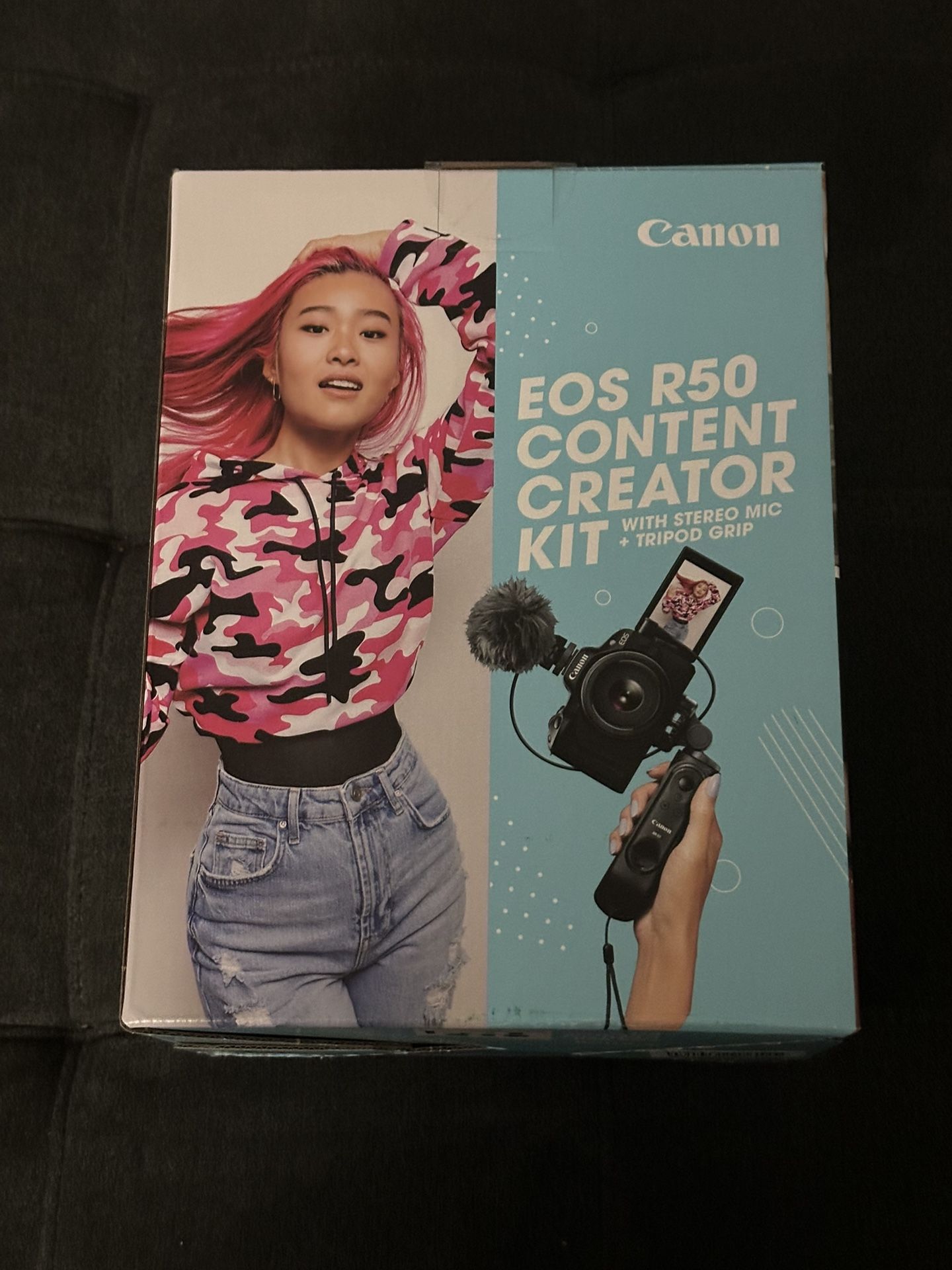 Brand new Canon EOS R50 Content Creator Kit