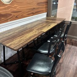 6 Tables With 14 Chairs 