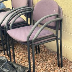 $2 Each Purple Chairs 