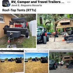 Overland Tent And Trailer
