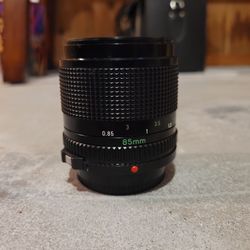 Canon Fd Lens 85mm