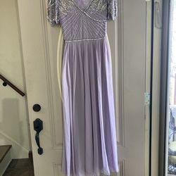 Floor Length  Formal Beaded/ Sequined Gown,  8
