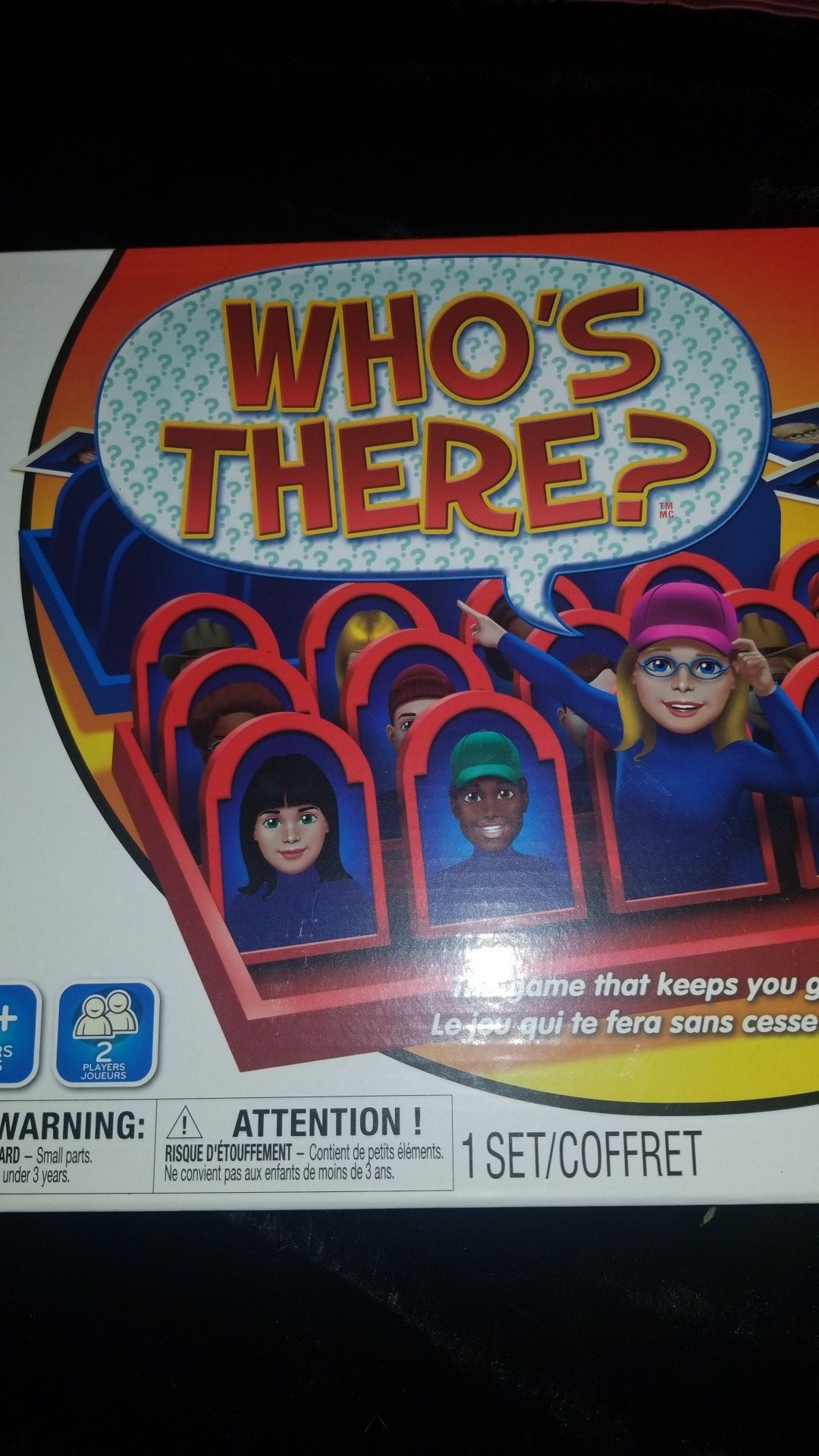 Who's there? Game ages 8+ BRAND NEW