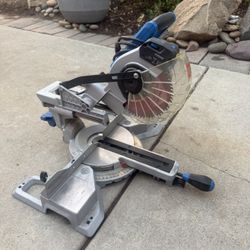 Kobalt Compact 7-1/4-in 10-Amp Single Bevel Sliding Compound Corded Miter Saw