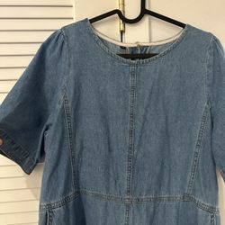 Korean Jeans Dress