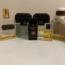Men’s Vintage Cologne/Aftershave Lot
