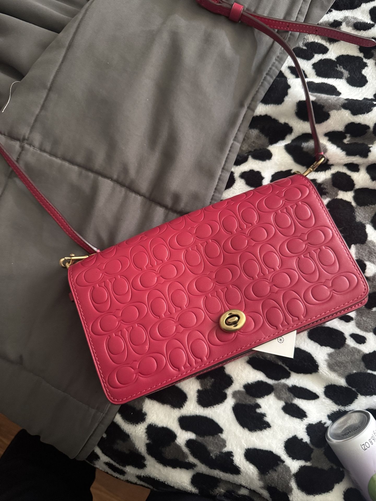 Authentic Coach Embossed Dinky