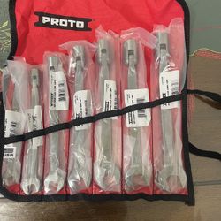 7 Pc Flex-Head Wrench Set