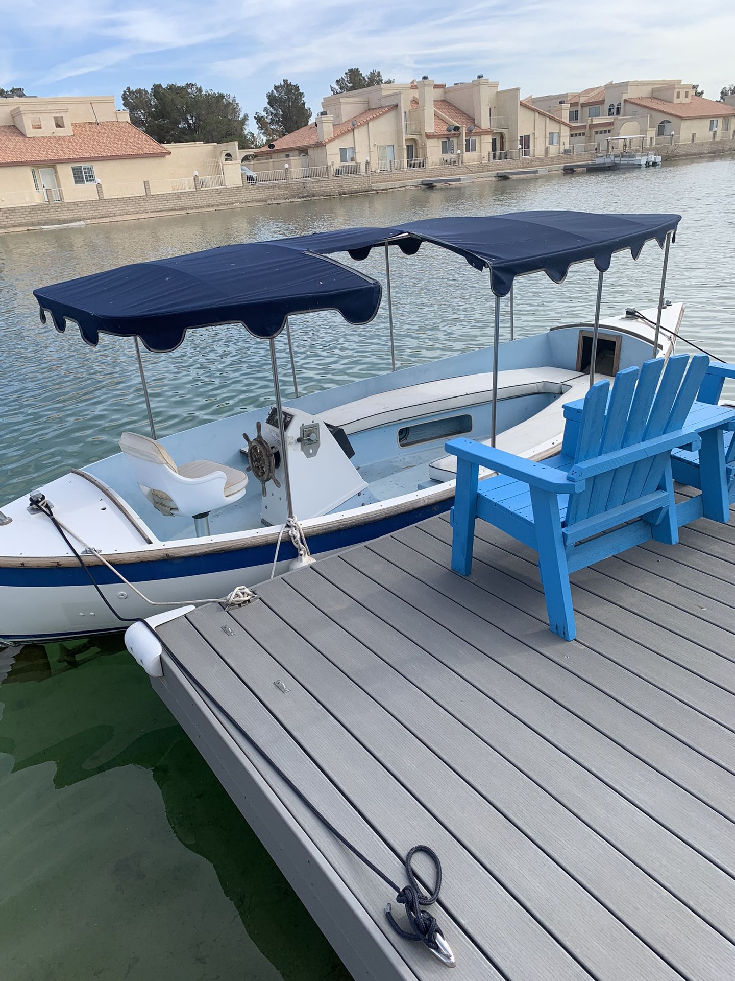 1978 18 foot electric Duffy Electric boat