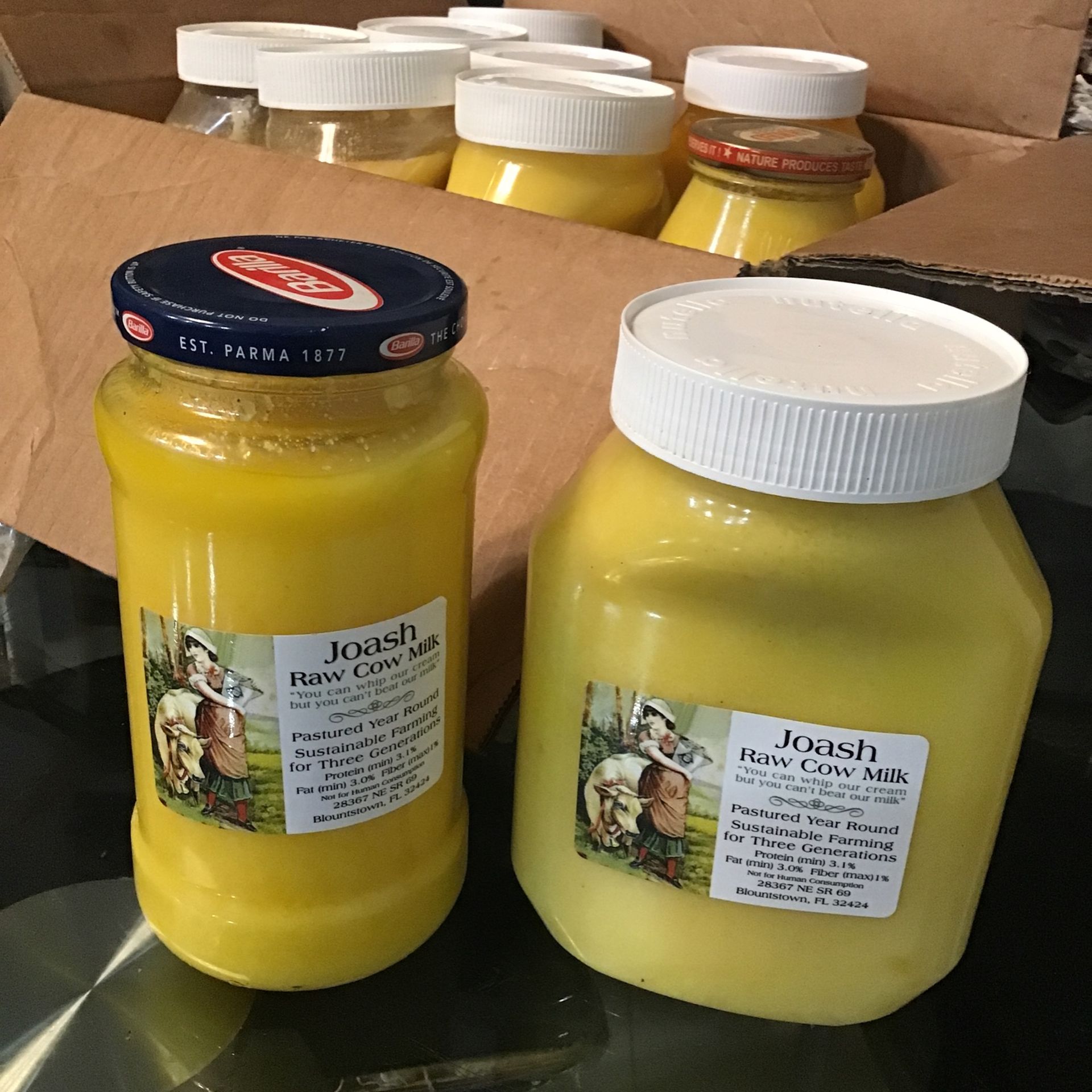 Homemade Desk Ghee Made From Joash Raw Cow Milk