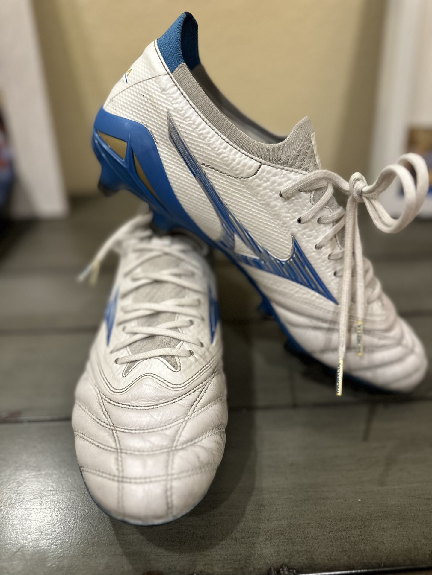 Mizuno Morelia Neo IV Beta Made In Japan FG Firm Ground Soccer Cleat Size 8M