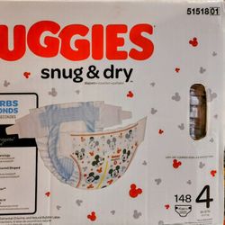 Huggies Snug And Dry Size 4