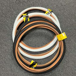 GT LP-5 Heritage Tires – 26in Black Gum Or White  $30 Each  tire